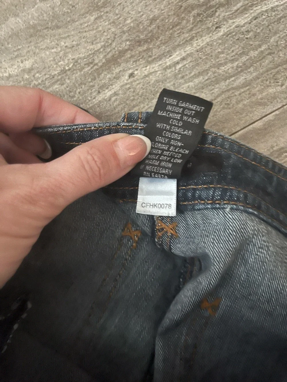 The Limited Women’s Cargo Jeans Size 2 Utility Pants Zipper Dark Blue Denim Y2K